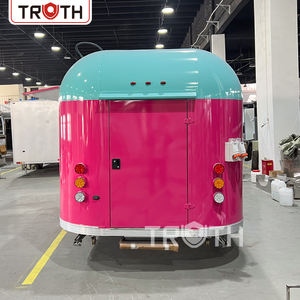 Remorques alimentaires mobiles commerciales de luxe, économiques et portables, pour barbecue, pizza et camions-foyers à glaces personnalisés, à vendre - Product Image 4
