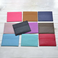 Portefeuille en cuir véritable personnalisé en gros, style rétro, multi-fentes, grande capacité, porte-cartes portable, porte-monnaie ultra-fin