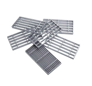 Gitter-Gräbenüberzug/Abflussüberzug Platte schlammfester Gehweg Drehbank Sprossen verzinktes Fiberglas-Stahlgitter - Product Image 2