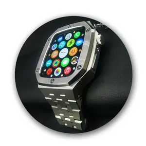定制手表零件制造商数控加工镜面抛光刷316L不锈钢高品质智能表壳