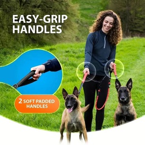 <span class=keywords><strong>Harnais</strong></span> Réfléchissant Professionnel Réglable et Durable <span class=keywords><strong>pour</strong></span> Entraînement, Marche, <span class=keywords><strong>Jogging</strong></span>, Course à Pied, Laisse Double <span class=keywords><strong>pour</strong></span> <span class=keywords><strong>Chien</strong></span> Mains Libres - Product Image 6