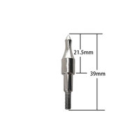 Pointes de flèches de tir à l'arc 75/100/125 grains, pointes de flèches, pointes de flèches de terrain, accessoires de tir à l'arc pour flèches de 6,2 mm de diamètre, chasse à l'arc, tir