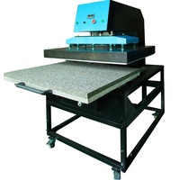 Nouvelle imprimante à sublimation à plat automatique grand format P Shenghua, machine de transfert thermique pneumatique 80x100cm