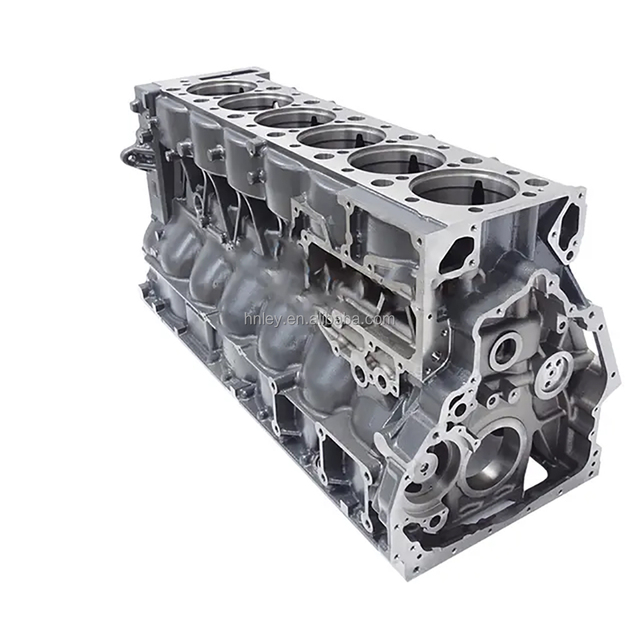 Car Auto Parts D2676 Long Block Cylinder for MAN TGA TGS TGX Truck Diesel Engine Cylinder Block
