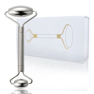 Rodillo <span class=keywords><strong>de</strong></span> masaje facial para rejuvenecimiento <span class=keywords><strong>de</strong></span> la piel, masajeador <span class=keywords><strong>de</strong></span> belleza facial <span class=keywords><strong>de</strong></span> 2 caras - Product Image 3