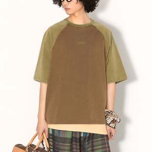 T-shirt à manches raglan pour femmes personnalisé coupe ample tricoté Streetwear décontracté avec impression numérique pour l'été - Product Image 5