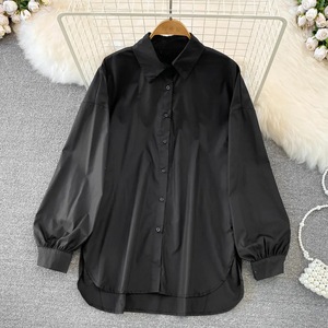 Grosir Kemeja Wanita Eropa dan Amerika Berkualitas Tinggi Terlaris Atasan Elegan Blus Wanita Ukuran Besar - Product Image 3