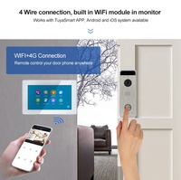 Bcomtech Timbre de video inteligente Tuya Wifi 720p Visión nocturna 1080p Pequeño timbre de puerta de video inteligente con logotipo personalizable