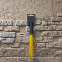 Ciseau à mortaiser hexagonal jaune Reeke de bonne qualité 17*280mm avec manche en acier 40CR pour maçonnerie, personnalisable