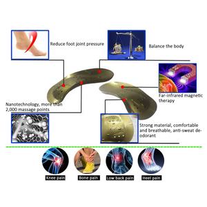 Plantillas Ortopédicas con Soporte de Arco Alto, Masajeador Efectivo para Pies Planos, Sobrepronación, Espolones Calcáneos y Fascitis Plantar - Product Image 5