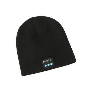 Chapeau d'hiver unisexe d'extérieur de haute qualité sans fil <span class=keywords><strong>bluetooth</strong></span> Beanie Earphone Music Beanie Hat pour femme Vente en gros - Product Image 4