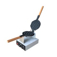 Machine à Gaufres Électrique Professionnelle, Gaufrier Bulle Domestique pour Snacks Maison