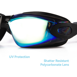 Professionnel nouvelle mode Silicone Arena course natation lunettes de Protection des yeux été adulte Anti-bué<span class=keywords><strong>e</strong></span> UV lunettes de natation - Product Image 6