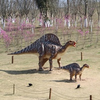 Nouveau design 2026 : Dinosaure animatronique pour parcs de trampolines et parcs à thème, par Dino City