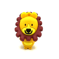 3D Linda película pato conejo dibujos animados Usb Flash Drive alta velocidad 64G 32G 8GB Pendrive regalo creativo USB2.0 USB Flash Memory Drives