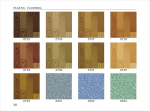 Luxus-Vinyl-Kunststoff-Bodenbelag Vinyl-PvC-Linoleum-Rolle-Bodenbelag Schwamm Holzboden Oberfläche Bodenbelag Verwendung in Tür