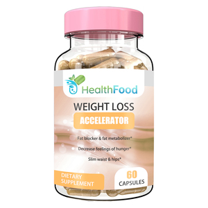 Cápsulas de Suplemento para el Cuidado de la Salud Personalizadas de Fábrica, Cápsulas Naturales de Mezcla Herbal para Bajar de Peso, Cápsulas Slim Fast, Regulan el Movimiento Intestinal - Product Image 1