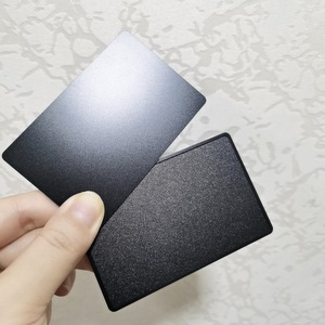 Carte de visite en métal avec LOGO personnalisé de luxe Cartes NFC Chip Carte de visite en métal hybride invisible avec code QR unique - Product Image 5