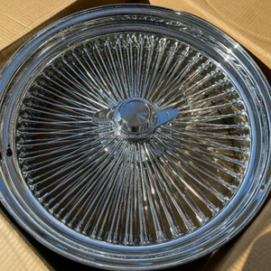 Nuevas Llantas de Acero Dorado Forjado Estilo Vintage de 15-22 Pulgadas 7x8 18x8 20x8 con Diseño de Radios Intrincado para Modificaciones de Autos Clásicos Lowrider - Product Image 4