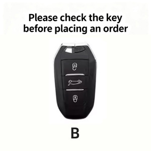 Étui de clé Dongfeng Citroën pour C6, C4l, Sega Tianyi, <span class=keywords><strong>C5</strong></span> Versailles, C5X, boucle C3xr, alliage de zinc, étui de voiture pour homme - Product Image 4