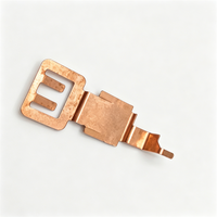 Support progressif en laiton pour ressort de batterie, pièce emboutie, clip de contact, sur mesure OEM ODM de précision