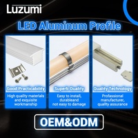Best-seller Profilé aluminium encastré Plafonnier LED Haute luminosité Installation facile Style moderne Couvercle diffus Boîtier