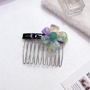 Pinzas de Pelo de Acetato Duraderas y Sencillas con Diseño de Flor para el Día de San Valentín - Product Image 5