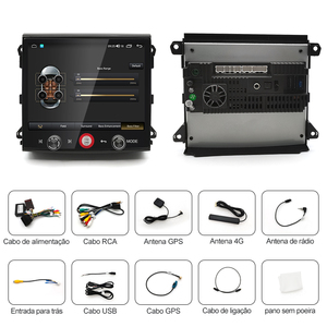 วิทยุติดรถยนต์ Carplay Android 15 เครื่องเล่นมัลติมีเดีย สเตอริโอ สำหรับรถยนต์ Porsche Cayenne 958 II ปี 2011-2017 พร้อมระบบนำทาง GPS WIFI 4G บลูทูธ - Product Image 6
