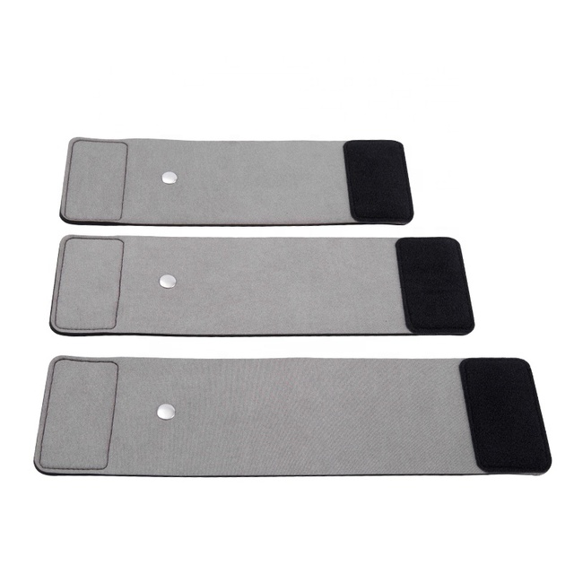 Electronic Muscle Stimulation Conductive EMS Electrode Strap Band With Hook & Loop