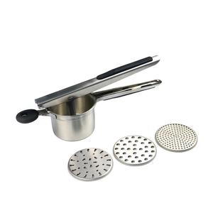 Wholesale Kitchen Accessories Potato Masher Professional Stainless Steel Mash Potato Ricer Masher/ <strong>Fruit</strong> <strong>Press</strong> - Product Image 1