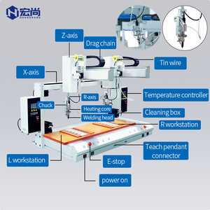 Solder Dross mesin pemulihan perhiasan Laser Solder THT PCB kepala penerbangan pengujian besi otomatis - Product Image 3