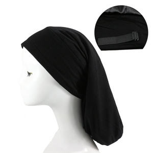 HZM-18298 <span class=keywords><strong>Bonnet</strong></span> de nuit réglable en <span class=keywords><strong>satin</strong></span> doublé pour <span class=keywords><strong>cheveux</strong></span> bouclés et crépus - Product Image 5