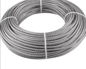 Cheapest Price 201/304/316 Stainless Steel WireSteel Wire Rope 8mm 10mm 18mm Custom Galvanized Steel Wire China Supplier