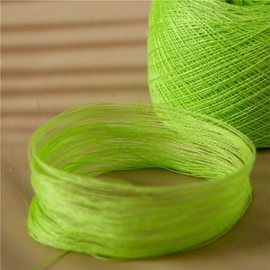Fil mélangé Lion Brand 2/32nm, 50% Coton 50% Lyocell, doux, respirant, poids Worsted, pour tricot confortable, mélange bambou durable pour artisanat - Product Image 2