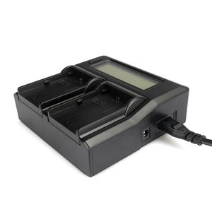 Chargeur double écran LCD KingMa pour batterie LP-E6 pour appareil photo <span class=keywords><strong>Canon</strong></span> D Mark II, 5D Mark III, 7D2 EOS 60D <span class=keywords><strong>7D</strong></span> 6D 70D 60Da 5DS 5DSR - Product Image 4