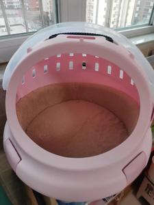 Tragbares Haustierhaus Katzenhöhle Bett mit Griff Gemütliches Bogenförmiges Nest für Katzen & Kleine Hunde, Innen- und Außenbereich - Product Image 2