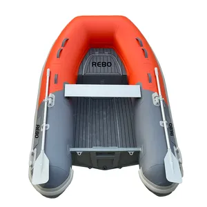Barco inflável RIB para venda, pequeno alumínio RIB 270 PVC/Hypalon 9 pés com certificação CE