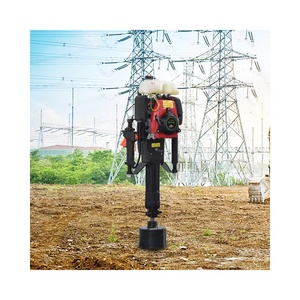 Pilote de pile portable facile à transporter facile à utiliser contrôle d'inondation à combustion interne petit pilote de pile pour/ - Product Image 3