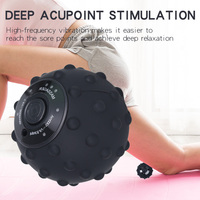 Masajeador de mano con rodillo de masaje muscular 3D recargable superventas de Amazon, 4 niveles de intensidad para el cuerpo del pie Cervical