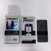 Protection d'écran en verre trempé à bords taillés diamantés, antistatique, HD clair pour iPhone 16 Pro Max OEM