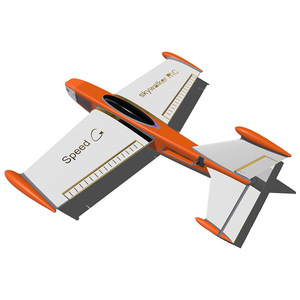 เครื่องบินบังคับวิทยุแบบปีกตรึง Speed G ใช้ไฟฟ้า มอเตอร์แบบไร้แปรงถ่าน ตัวเครื่องทำจากไฟเบอร์กลาส สำหรับเล่นกลางแจ้ง ระดับผู้เชี่ยวชาญ น้ำหนัก 1.1 กก. ถึง 4 กก. - Product Image 4