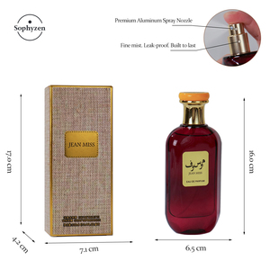 Sophyzen EDT người đàn ông 100ml Parfum hoa gourmand vani hoa nhài ngọt ngào Rose hoắc hương gỗ truyền cảm hứng lâu dài người đàn ông phun nước hoa - Product Image 2