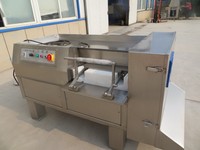 Machine à trancher la viande, découpe à Cube, appareil professionnel de découpe de viande fraîche