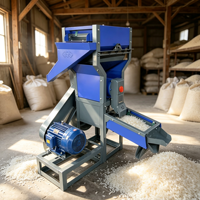 Machine Combinée de Décorticage et de Mouture du Riz à Usage Commercial, Machine à Moudre le Riz à Haute Capacité