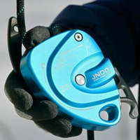 Dispositif d'escalade anti-chute 200 kg pour corde de 8-10 mm, abaisseur de corde, protection contre les chutes, outils de sécurité aérienne pour le sauvetage