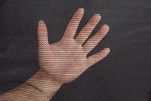 JINGYI <span class=keywords><strong>Filet</strong></span> de sécurité pour <span class=keywords><strong>trampoline</strong></span> familial, 6x9 pieds, rectangulaire, écologique, en PVC, résistant aux intempéries - Product Image 6