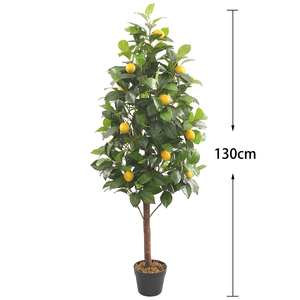 Jws3991albero artificiale del limone all'ingrosso potatura sintetica ornamentale limone frutteto decorazione paesaggio piante artificiali - Product Image 6
