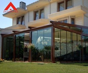 Oferta Especial: Pérgola de PVC Independiente para Gimnasio, de Aluminio, Impermeable, <span class=keywords><strong>con</strong></span> Toldo Eléctrico Plegable de Instalación en Pared, Deslizamiento Suave - Product Image 1