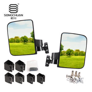 Espejo Retrovisor Universal CIUB para Carrito de Golf EZGO YAMAHA, Versión de Plástico Directo de Fábrica, Espejos para Auto CIUB - Product Image 2