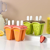 Ensemble de moules à glace réutilisables, 4 pièces, prix le plus bas, créatif, fait maison, DIY